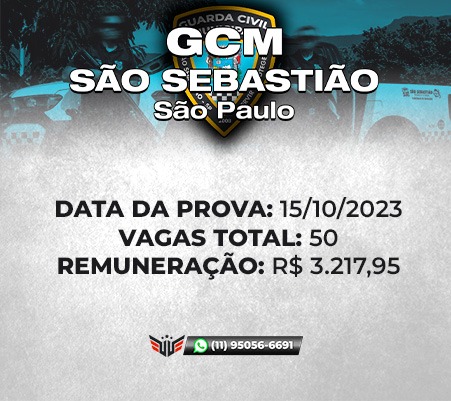 Como Funciona O Concurso Para Gcm De S O Sebasti O De Sp Loja Virtual