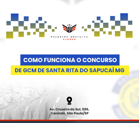 Como Funciona O Concurso De Gcm De Santa Rita Do Sapuca Mg Loja Virtual