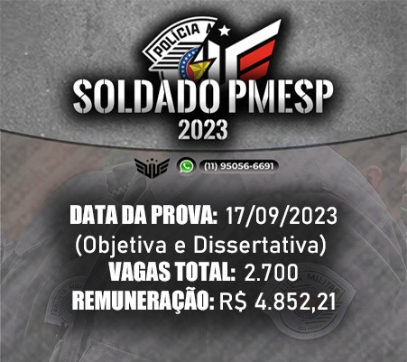 COMO FUNCIONA O CONCURSO PARA SOLDADO PM 2ª CLASSE DE SP Loja Virtual