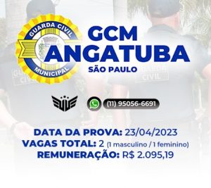 COMO FUNCIONA O CONCURSO PARA GCM DE ANGATUBA SP