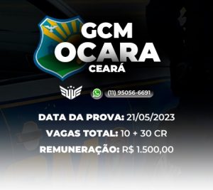 Como Funciona O Concurso Para Gcm Ocara Ce Loja Virtual