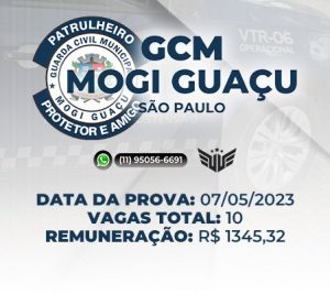 COMO FUNCIONA O CONCURSO PARA GCM DE MOGI GUAU (SP)